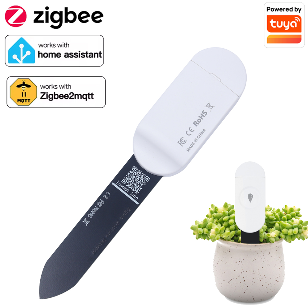 Smart Soil Sensor - Tuya Zigbee Temperatur Feuchtigkeit Feuchtigkeit Detektor