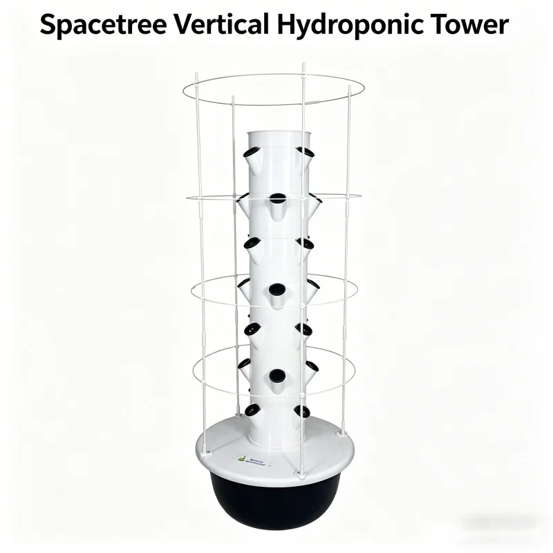 Smart Garden Herb - Intelligentes Vertikales Hydroponisches Turm-Gartensystem für Innenräume