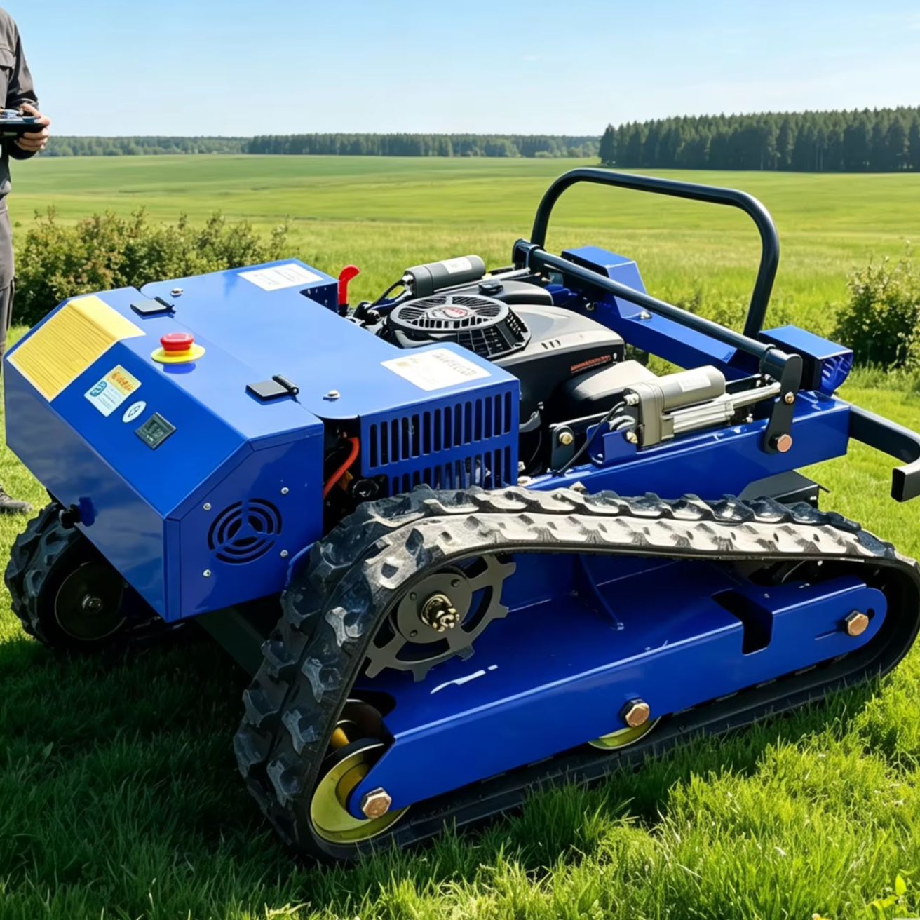 Smart Garden Robot - Maßgeschneiderter Ferngesteuerter Rasenmäher, Intelligenter Roboter-Rasenmäher, Benzin-Rasenmäher