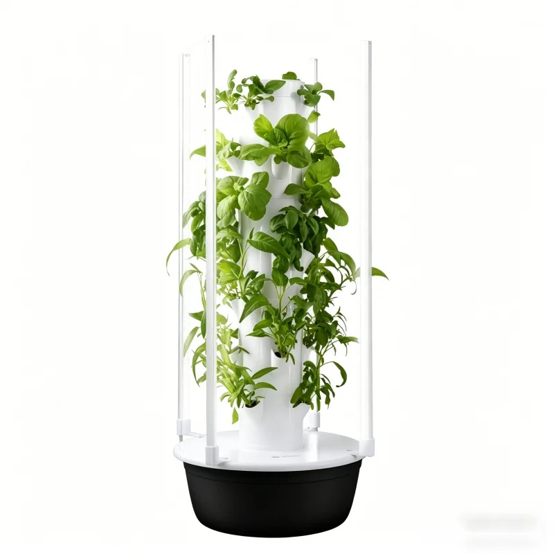 Smart Garden Outdoor - SpaceTree Vertikaler Hydroponischer Turm Intelligenter Gemüseanbau