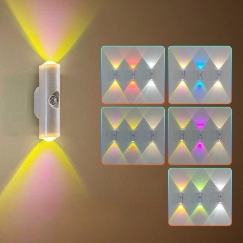 Smart Garden Outdoor - Intelligentes RGB-Nachtlicht mit Farbverlauf, magnetischer Bewegungsmelder,