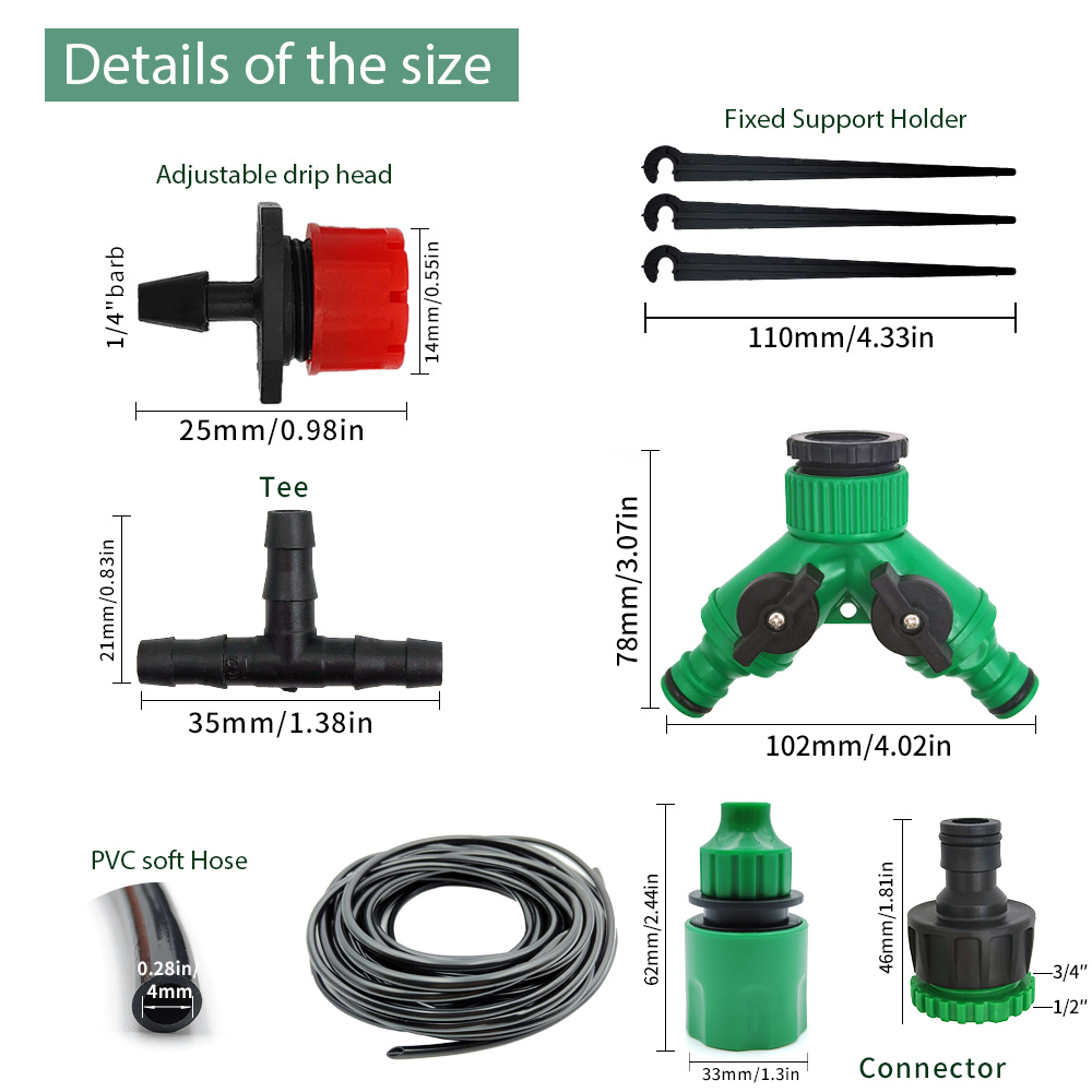 Gewächshaus 15m-30m DIY Tropf  – Smart Garden Monitor Bewertung und Preis