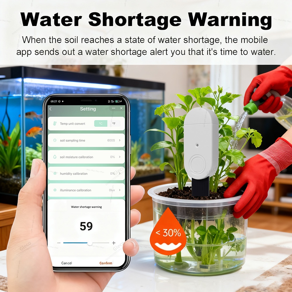 4-in-1 Zigbee Bodenfeuchtigkei – Smart Soil Sensor Bewertung und Preis