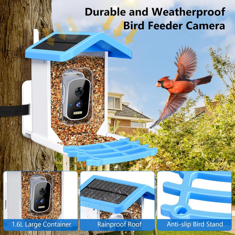 WiFi Smart Bird Feeder mit Kam – Smart Garden Outdoor Bewertung und Preis